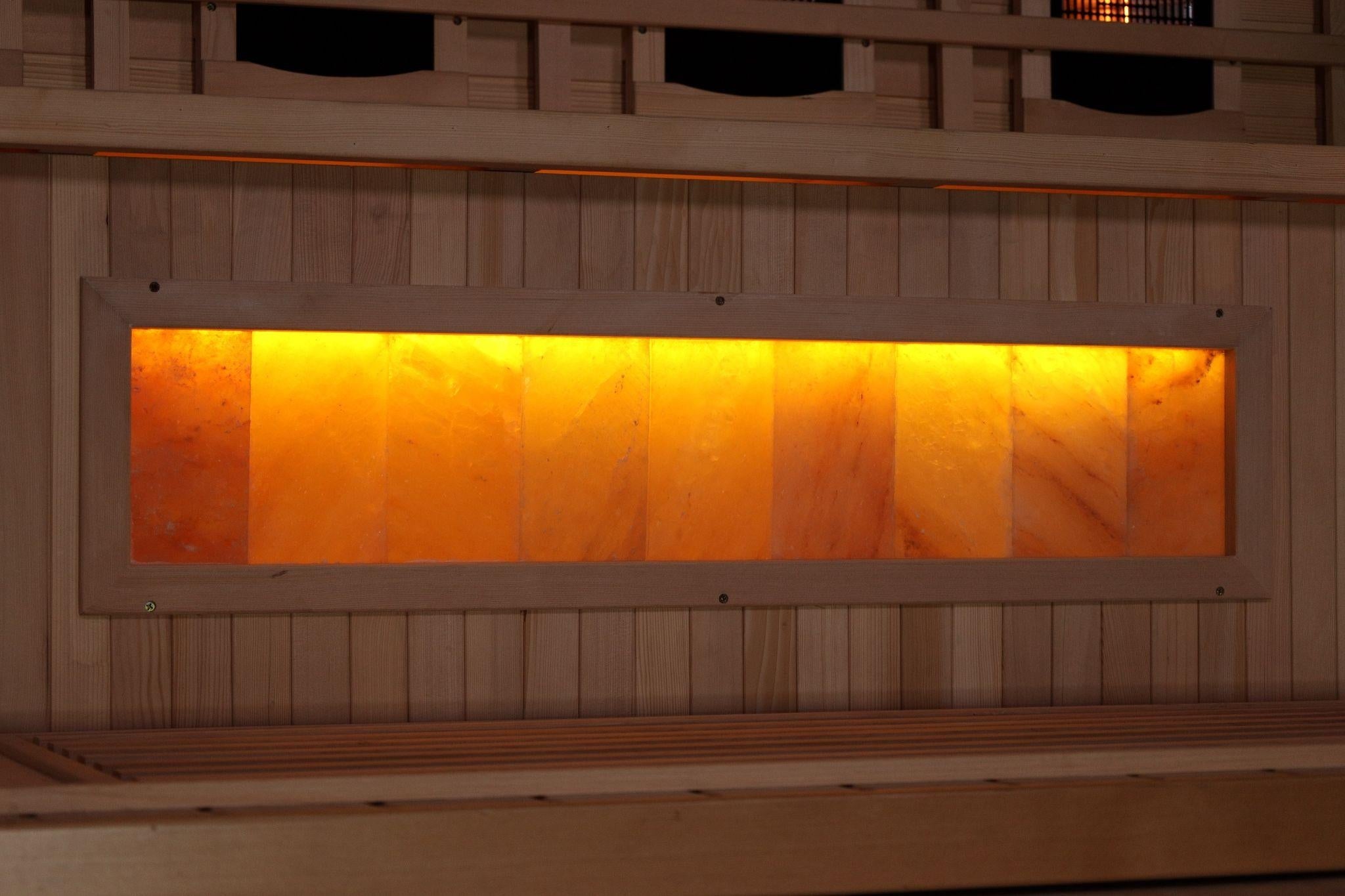 Infrared Sauna System<br>
Total Body Restoration.
