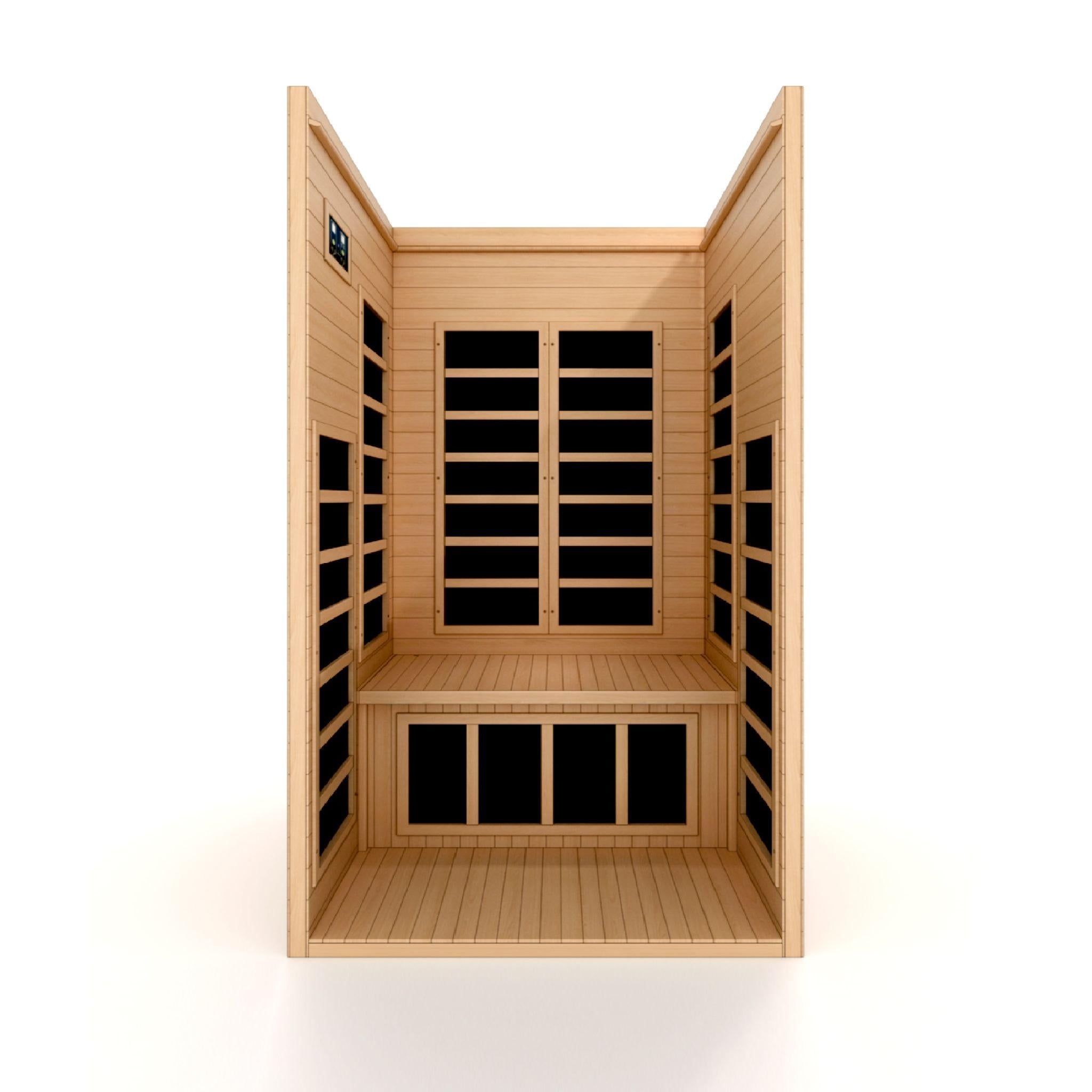 Dynamic Low EMF 1-Person Infrared Sauna — Compact Home Recovery Unit